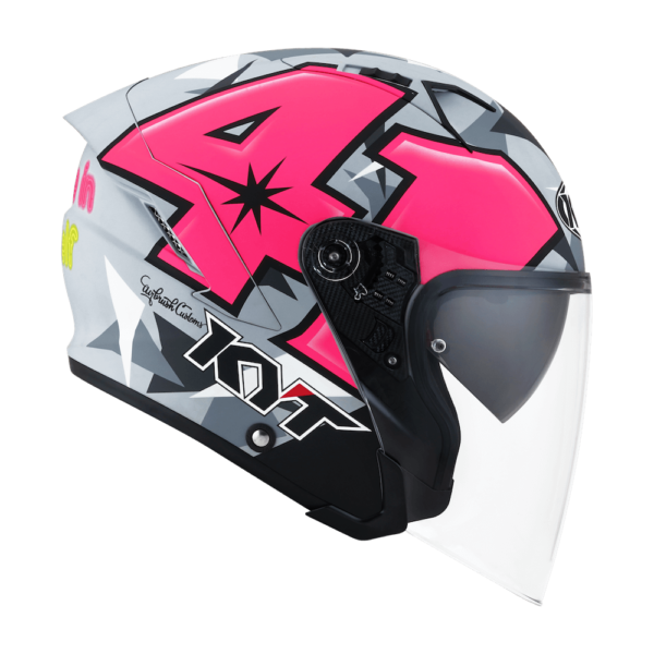 kyt half face helmet
